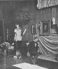 The artist in his studio 22 ru Monsieur le Prince