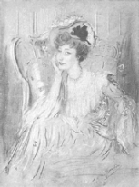 Pastel représentant Liane de Pougy