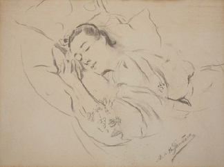 Dessin de Liane de Pougy