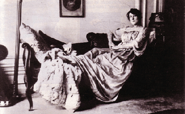 Liane de Pougy chez elle